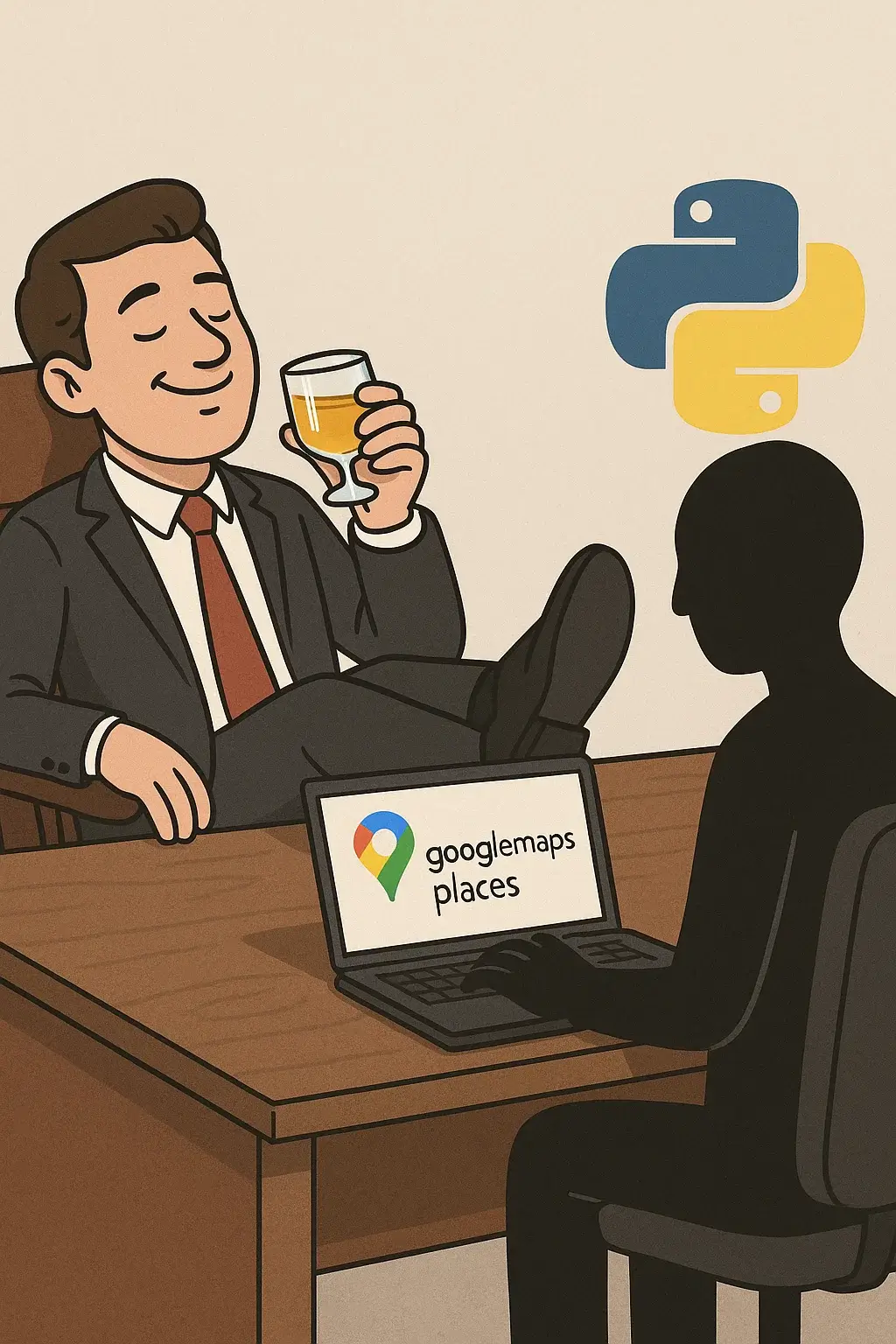 Utilisation de Python pour extraire des données depuis Google Maps Places